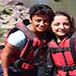 düzcede rafting yapan müşteri
